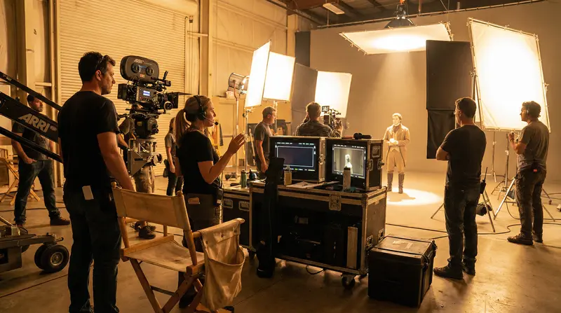 海角社区国际化专业拍摄团队合作现场