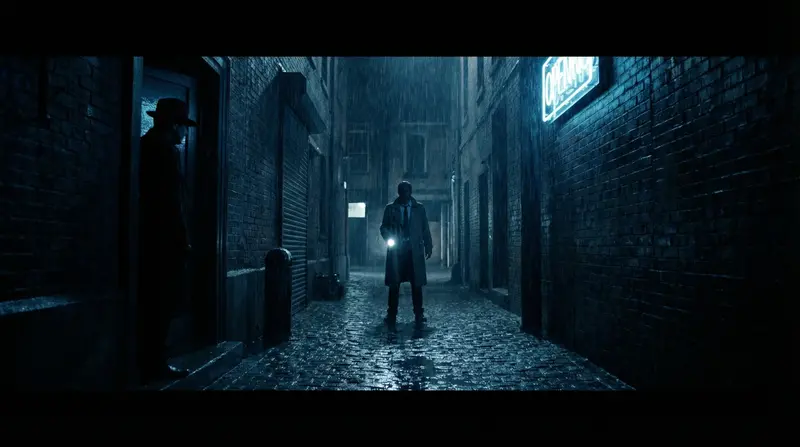 悬疑惊悚片《迷雾深处》紧张氛围